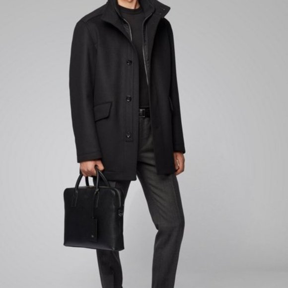 Hugo Boss Coxtan Virgin Wool Cashmere Coat Jacket - Picture 2 of 12